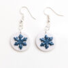 snowflake earrings