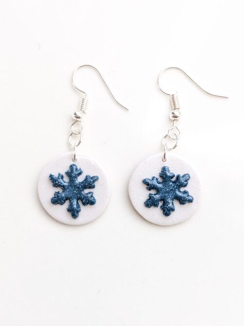 snowflake earrings